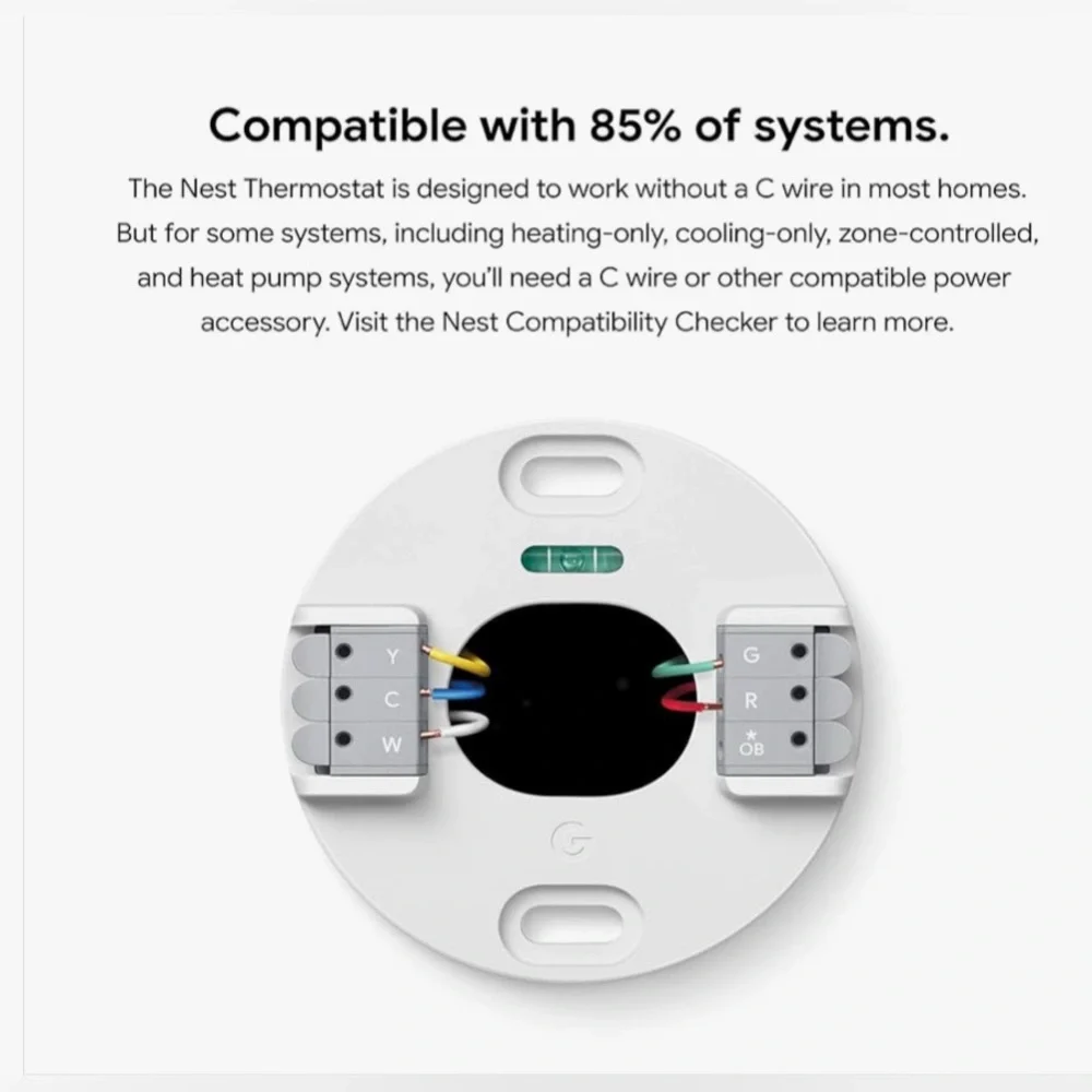 Google Nest Thermostat - Modern Gray